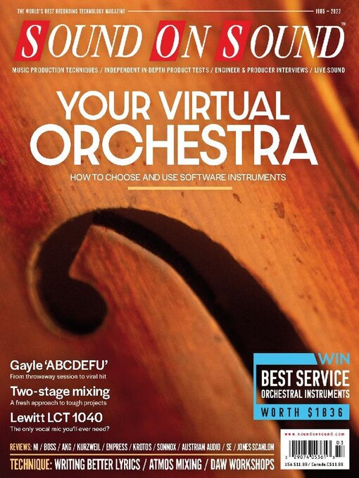 Cover image for Sound On Sound USA